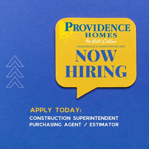 Job Opening Providence Homes Jacksonville Home Builder