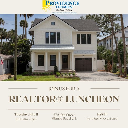 Realtor Luncheon Atlantic Beach FL Providence Homes