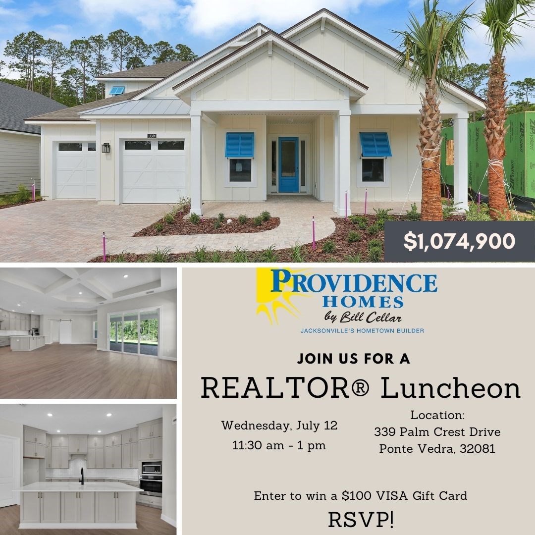 New Homes Nocatee FL Providence Homes Realtor Event