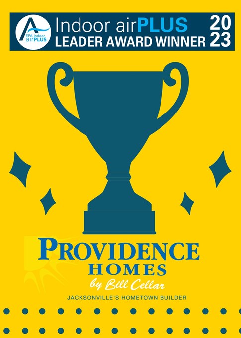 2023 Indoor airpLUS Leader Award Winner Providence Homes