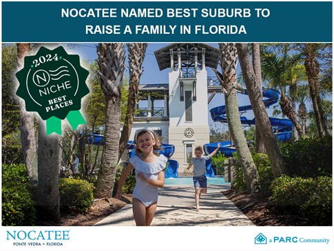 Nocatee Best Suburb to Raise a Family in Florida 2024