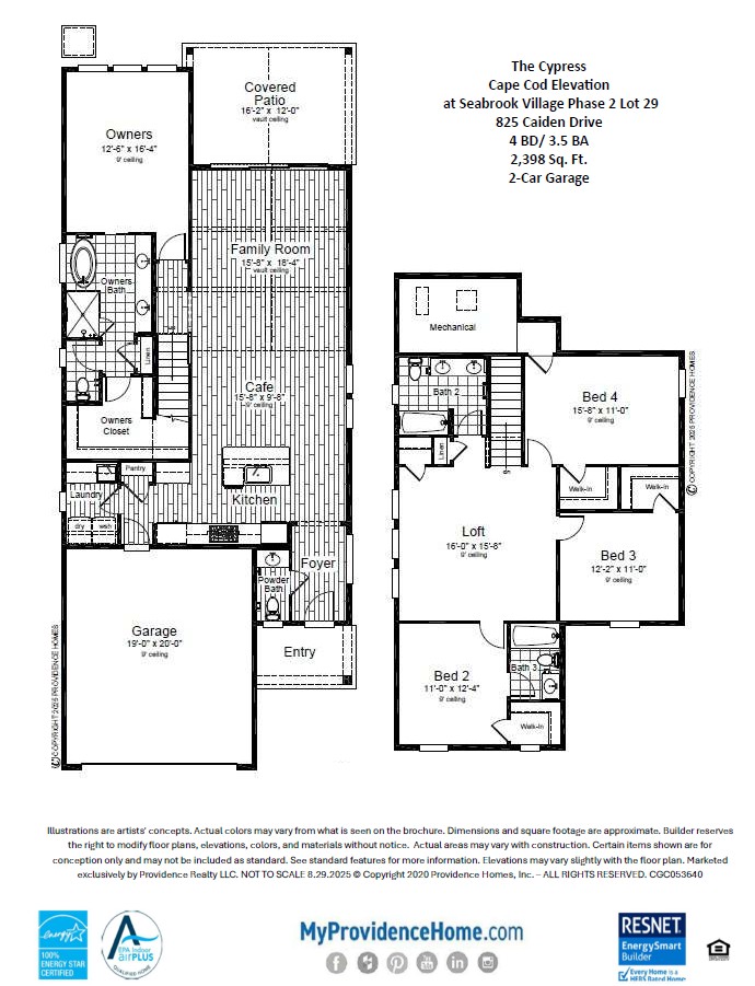 SE029 Cypress CC BW Floor Plan Website