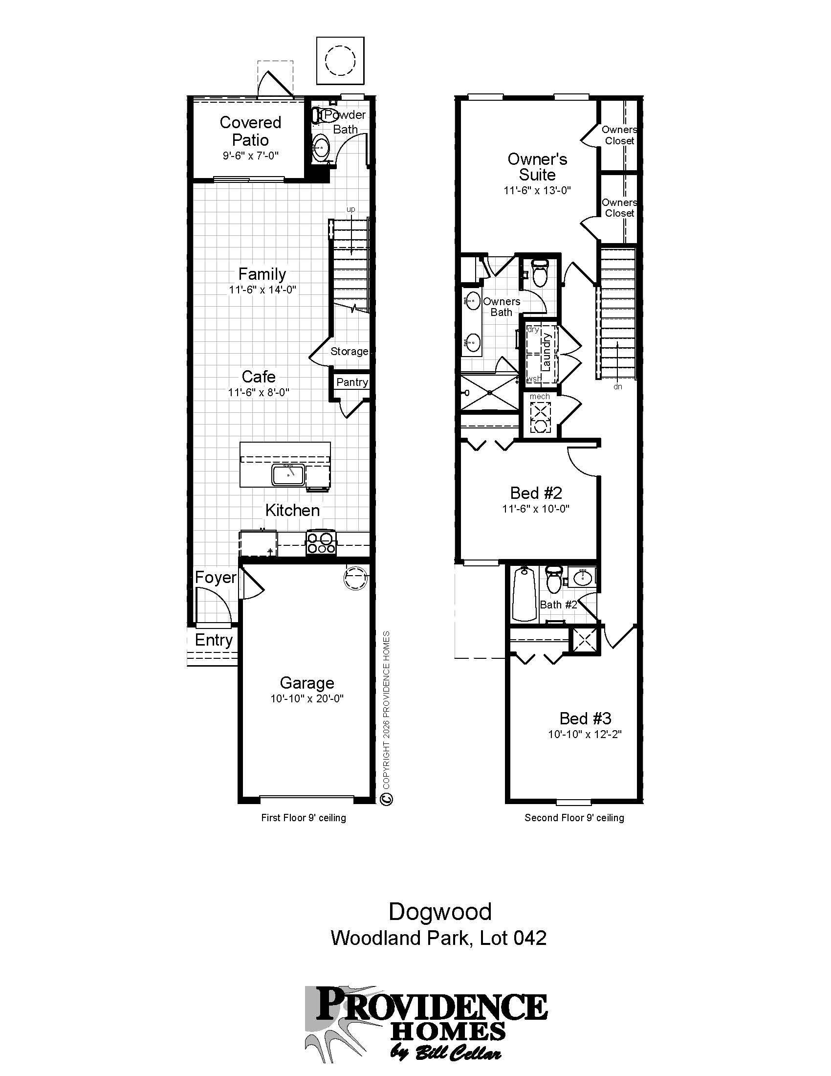 WK042 Dogwood BW Floor Plan