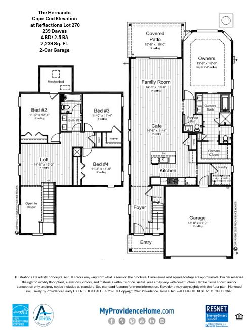 RF270 Hernando CC Floor Plan Brochure
