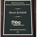 Jacksonville's Providence Homes Named 2021 Paul Joyal Pinnacle Builder of the Year