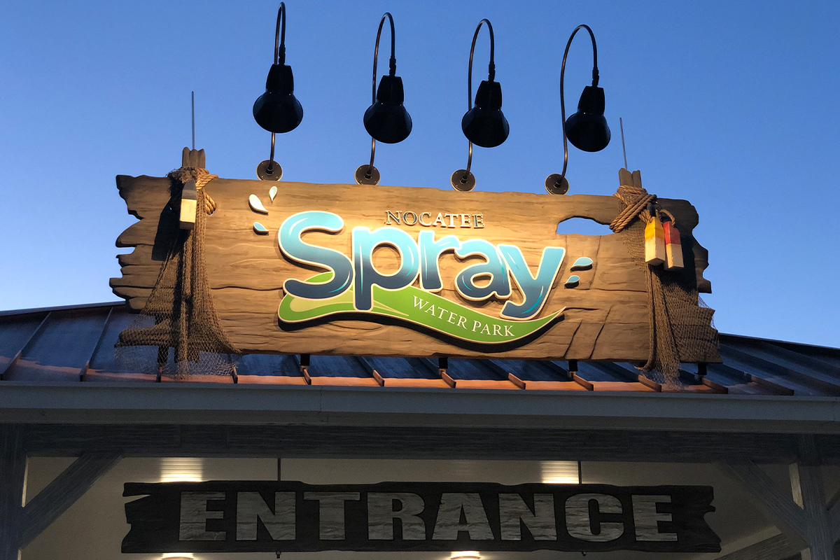 Spray Water Park Entrance