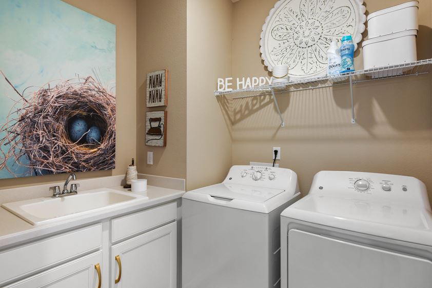 KE131 Jackson Model Laundry Room