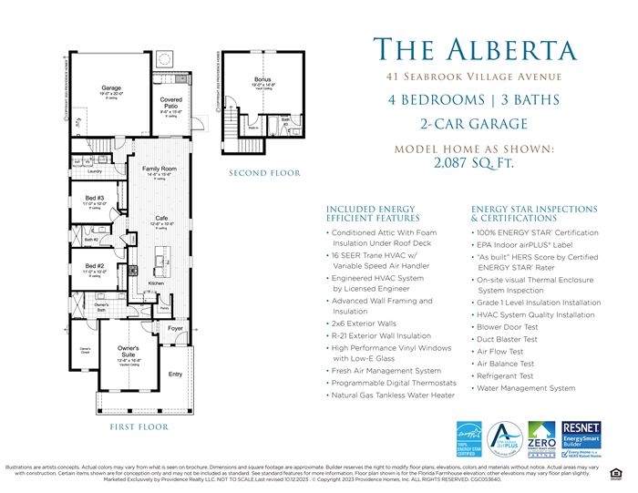 SV009 Alberta Model Brochure Page 2
