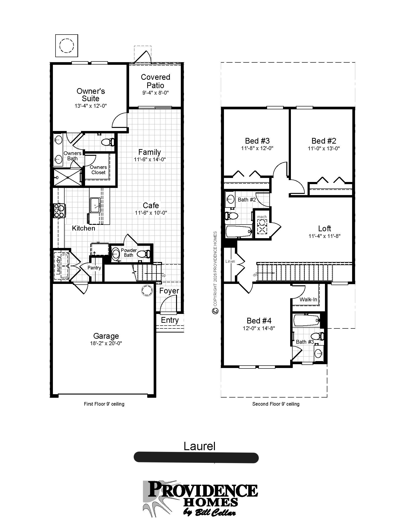WK064 Laurel BW Floor Plan Draft