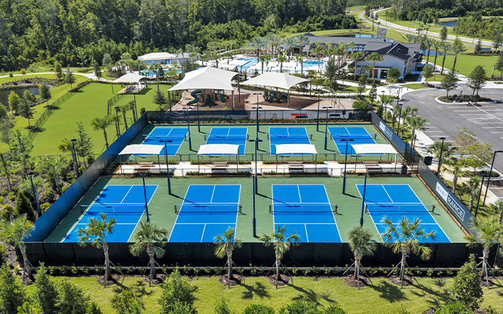 Mariposa Pickle Ball Court
