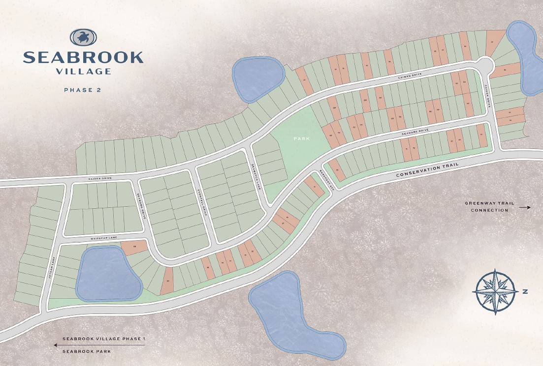Seabrook Village Phase 2 Site Map