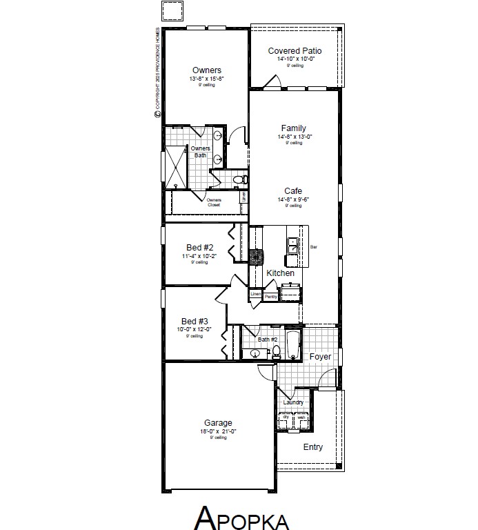 Apopka BW Floor Plan