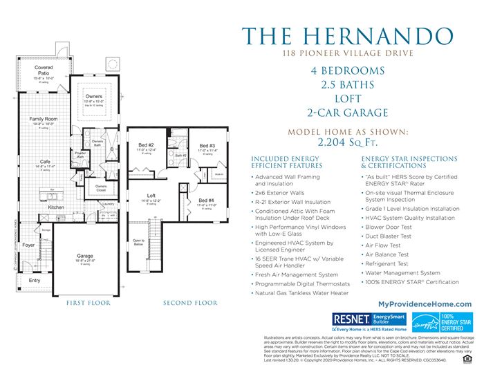 PV003 Hernando CC Floor Plan
