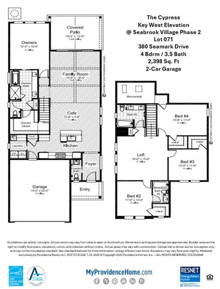 SE071 Cypress KW BW Floor Plan 2 Jpeg
