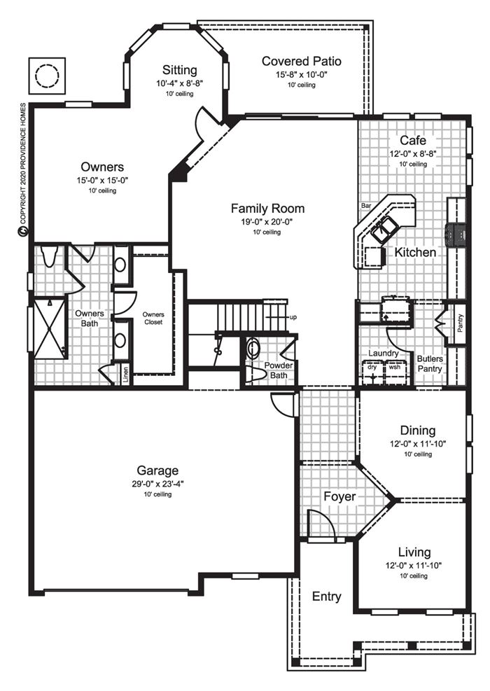 The Lafayette Floor Plan 1
