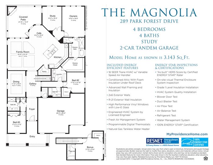 CO133 Magnolia Floor Plan