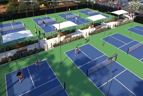 Pickle Ball Courts 610X408
