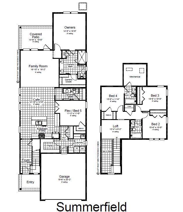 Summerfield BW Floor Plan